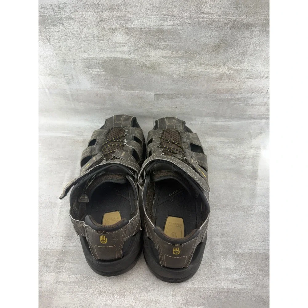 Teva Omnium Men Brown Closed Toe Hiking Sport Sandals 1001111 Size 9